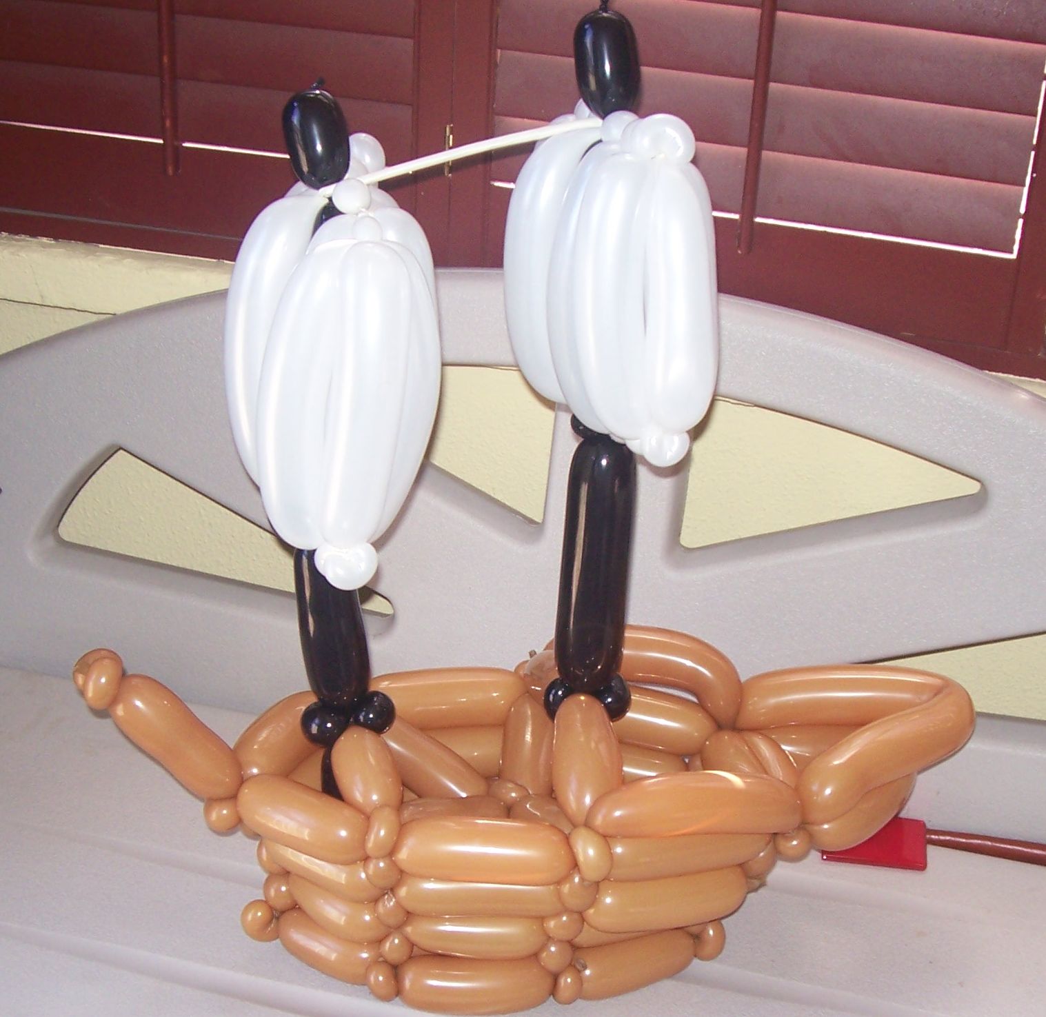 Thanksgiving mayflower Pilgrim Ship Denver Balloon Delivery Decor