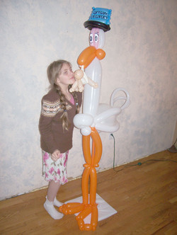 Stork baby shower Denver Balloon Decor Delivery