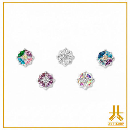 Embout Marquises Insignia Bleu/Violet
