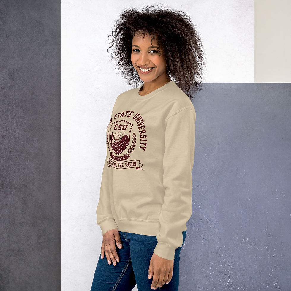 Thumbnail: Before the Ruin Canyon State University Unisex Sweatshirt