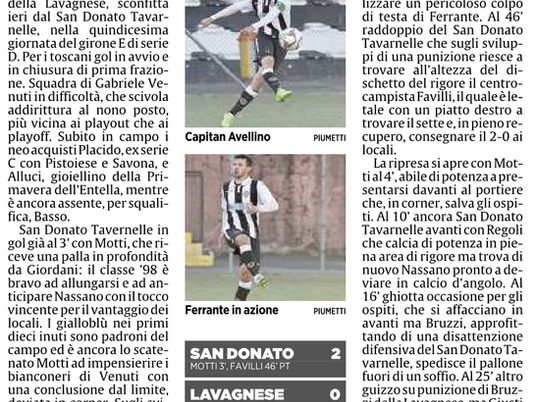 Rassegna stampa: momento nero infinito.