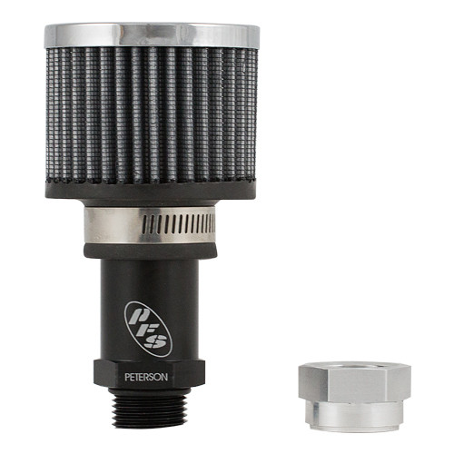 Peterson Fluid Systems Screw in Breather Dry Sump Solutions