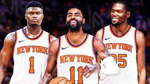 Zion KD Kyrie NBA Knicks Team New York Madison Square Garden Zion Williamson New York Knicks