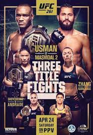 Usman vs Masvidal UFC 261 Title Fight Main Event MMA UFC