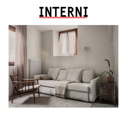 apartment in Como, original details, vintage