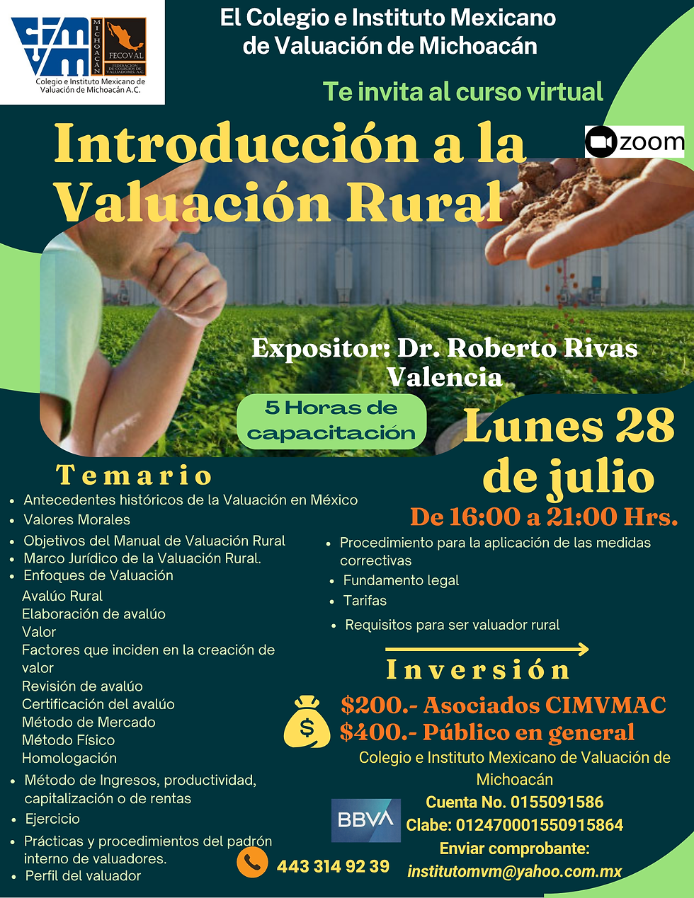 1-INTROD A LA VALUACION RURAL