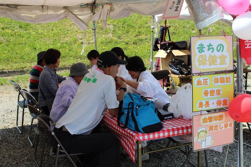 「看護の日」イベント (4/29)順番待ちができました!