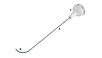 Curved needle used for vertebral augmentation