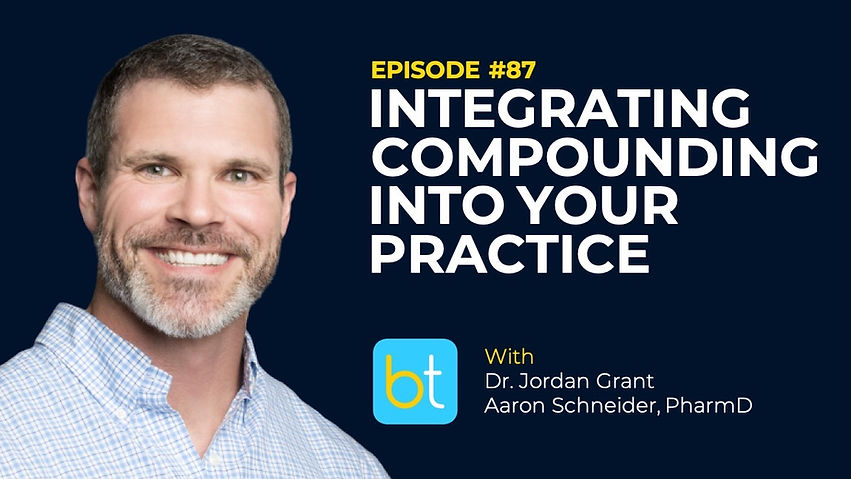 Integrating Compounding Into Your Practice with Dr. Jordan Grant, Aaron Schneider, PharmD, Dr. Jose Silva on the BackTable Urology Podcast