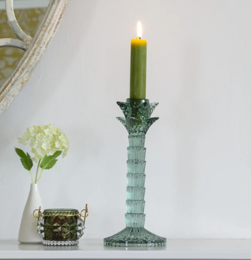 Cascade Glass Candle Holder