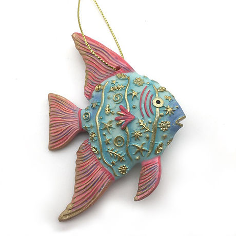 Fish christmas decoration