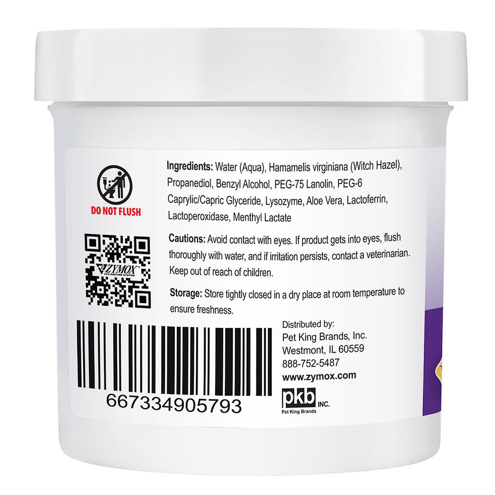 Thumbnail: ZYMOX Advanced Enzymatic Ear Wipes