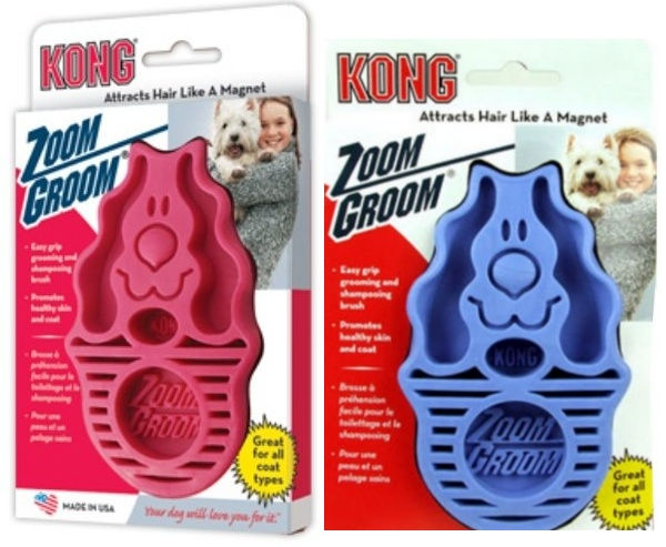Kong Zoom Groom pink and blue
