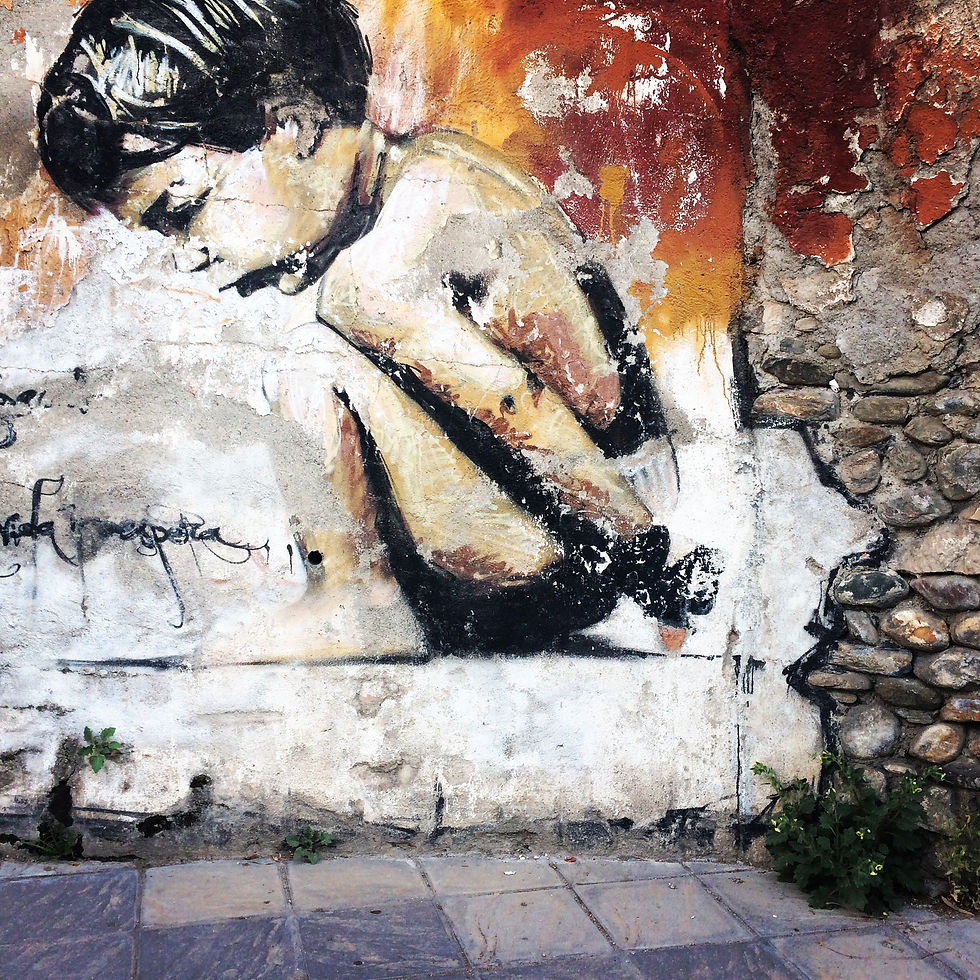 Street art in Realejo neighborhood