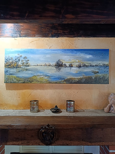 LE LAC DE ST PHILBERT DE GD LIEU LOITE ATLANTIQUE FRANCE