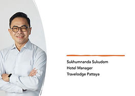 TRAVELODGE PATTAYA APPOINTS SUKHUMNANDA SUKUDOM AS HOTEL MANAGER