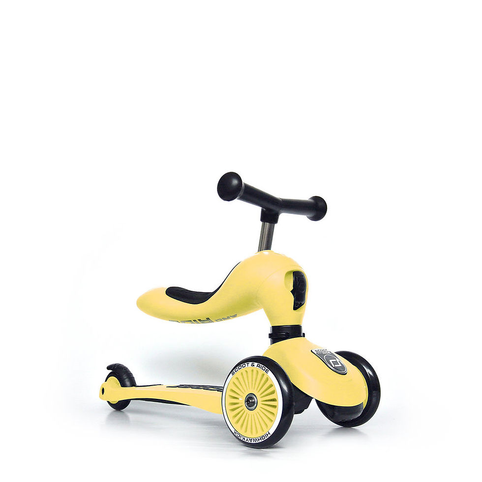 Thumbnail: Scoot and Ride loopfiets + step
