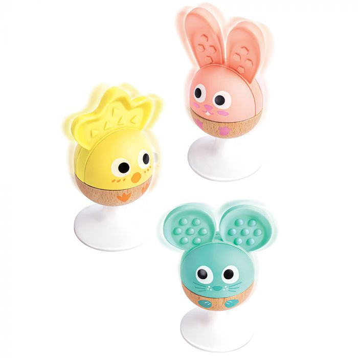 Thumbnail: Hape - Rammelaar set met zuignappen