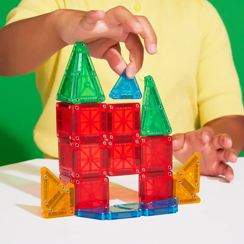 Thumbnail: MAGNA-TILES micro mags travel set (26 stuks)