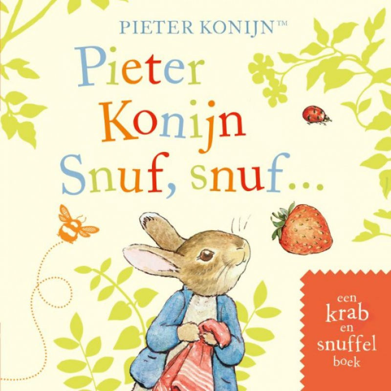 Pieter konijn snuf, snuf - geur boek