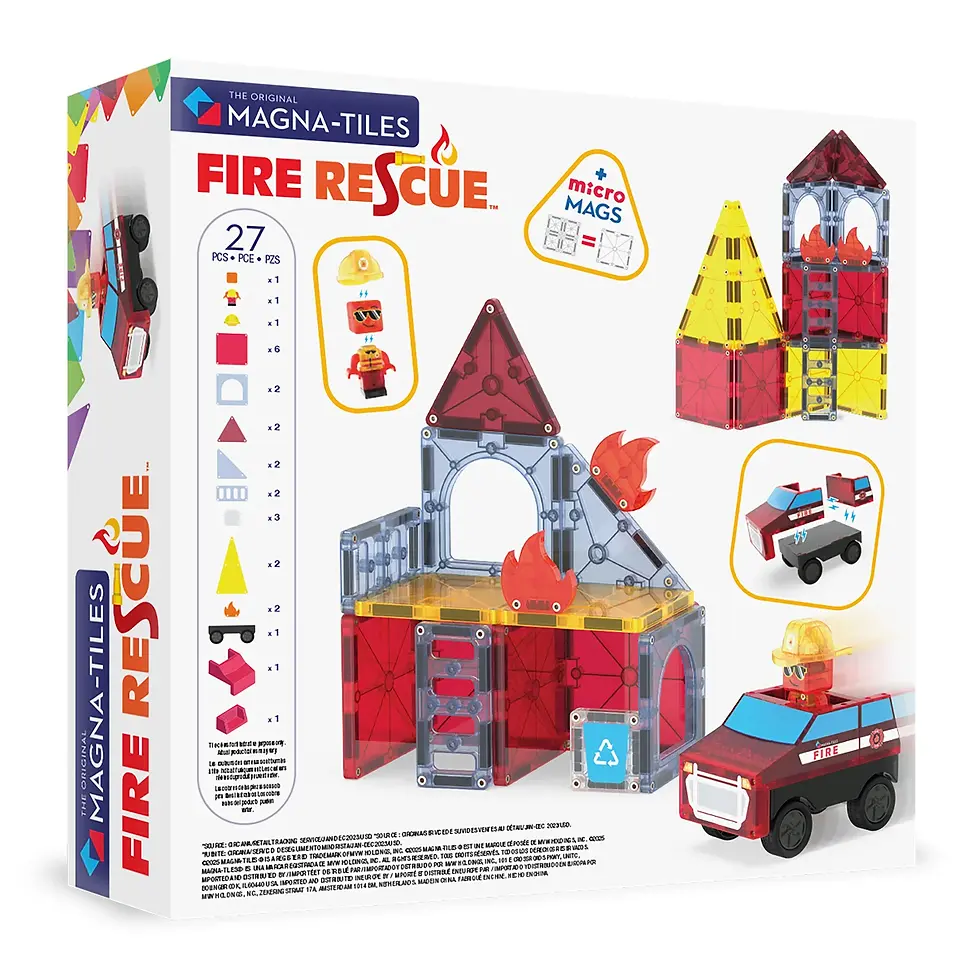 Thumbnail: Magna-Tiles Brandweer