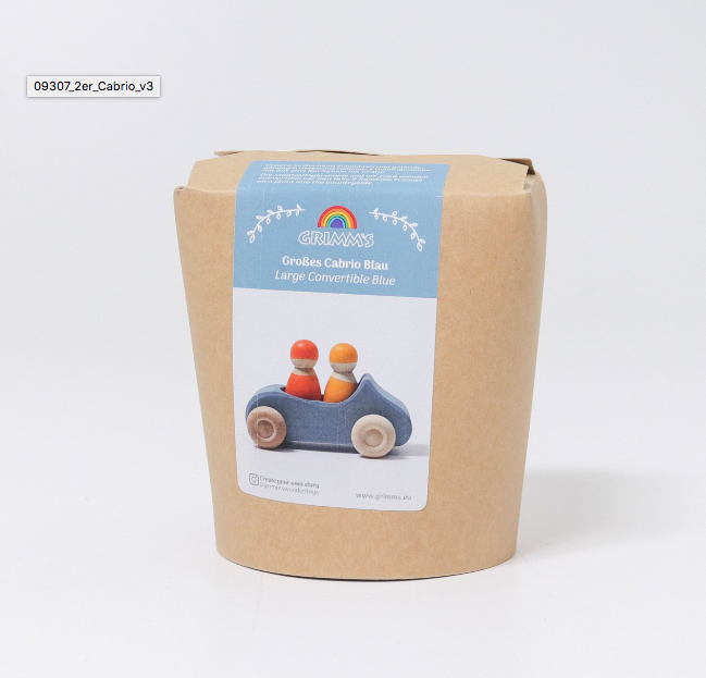 Thumbnail: Grimms Cabrio + twee poppetjes