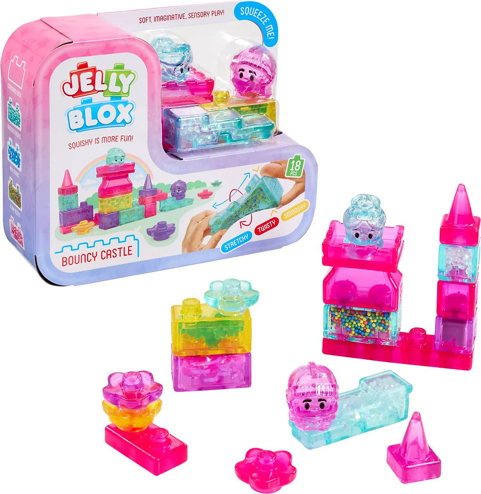 Thumbnail: Jelly Blox - Bouncy castle (18 stuks)