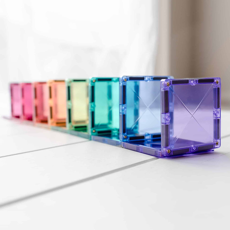 Thumbnail: Connetix - Pastel mega pack (202 stuks)