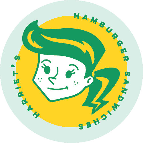 Harriet's Hamburgers Winking Animation