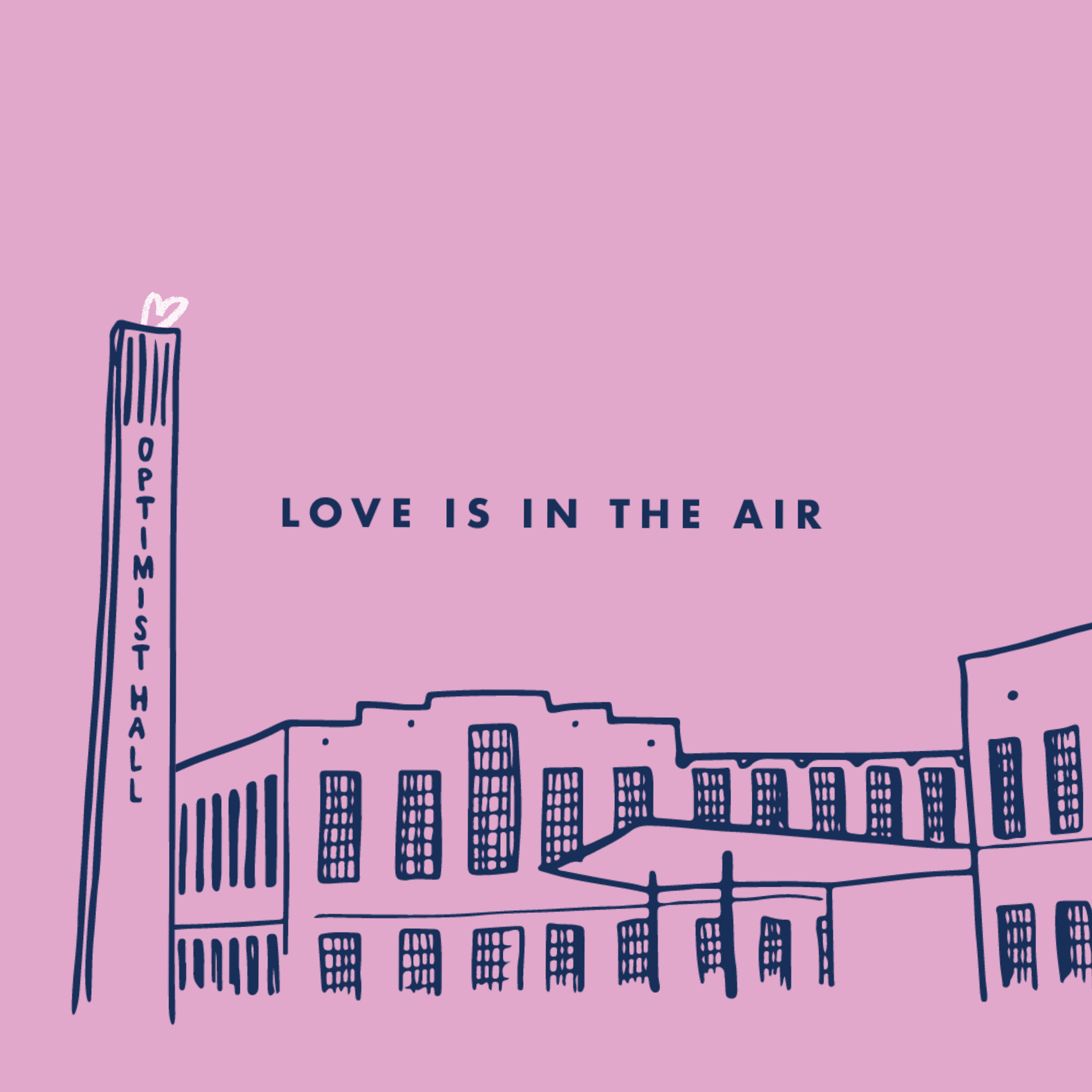 Optimist Hall Animated Illustration