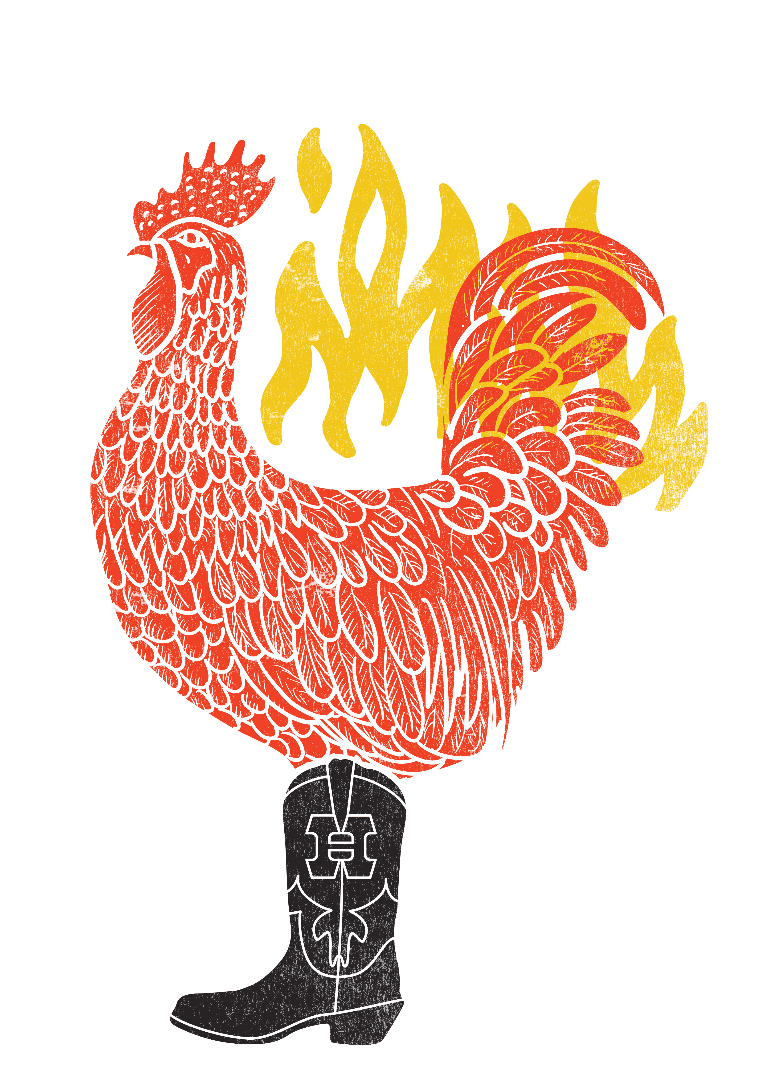 Chicken Animation Illustration