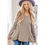 Thumbnail: Side Lace Waffle Knit Top