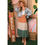 Thumbnail: Soft Linen Color Block Skirt