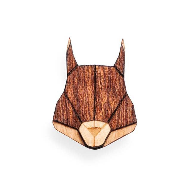 Squirrel Brooch