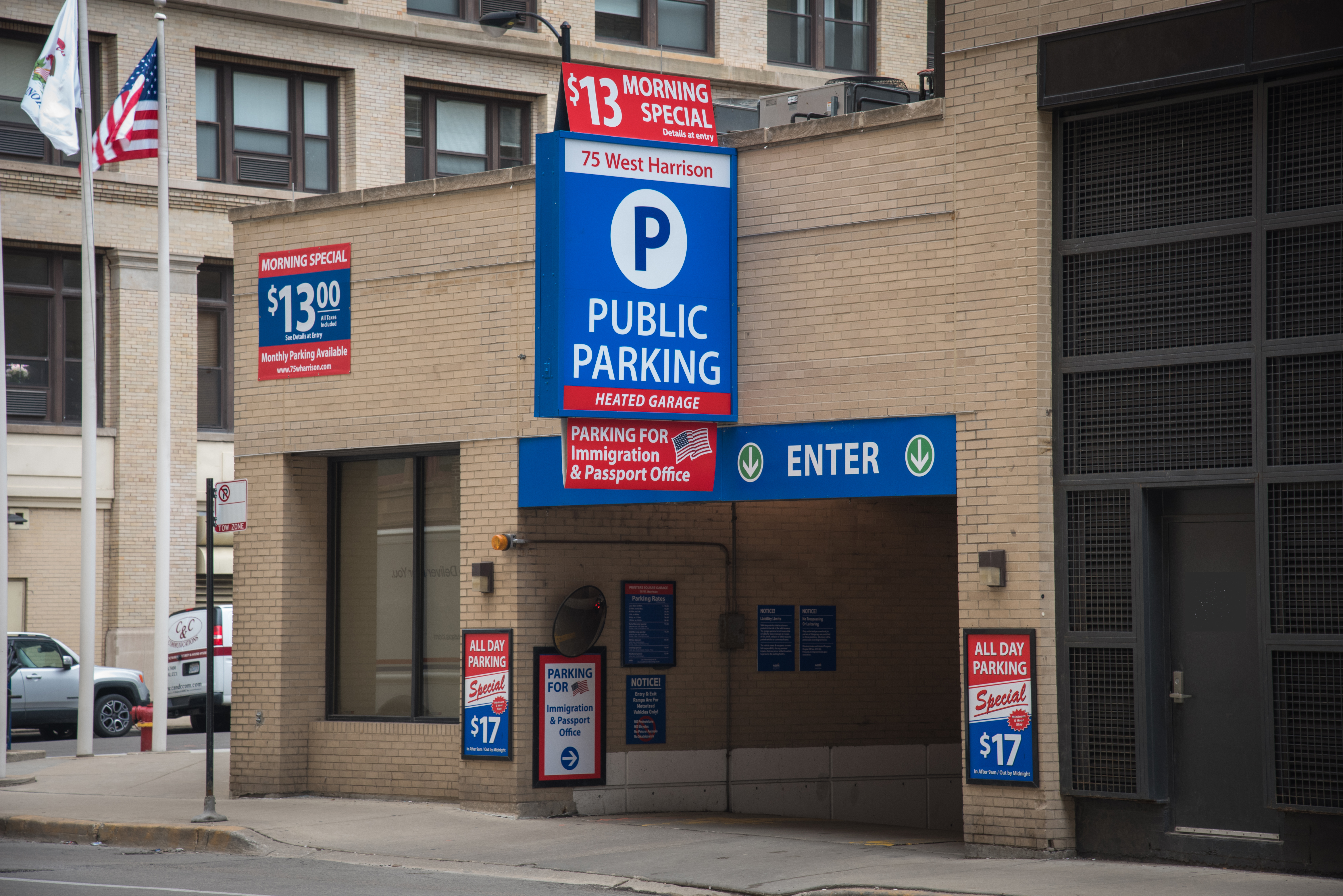 Printers Square Garage (75 West Harrison)