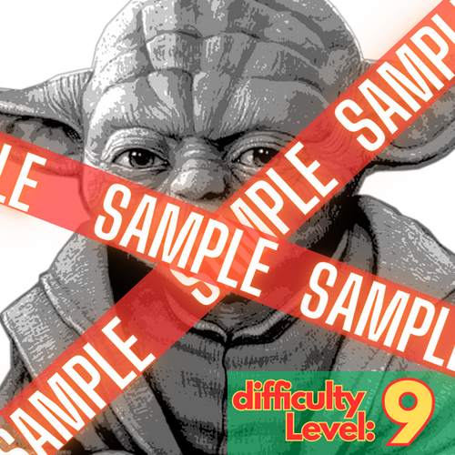 Yoda Pro Stencil Pumpkinfreak