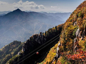 台風後の御在所岳
