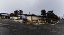 法華寺の通り