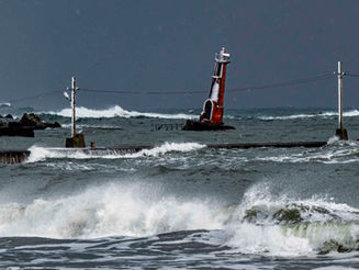 2月17日 京丹後から鳥取の海岸線