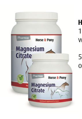 Hevonen ja poni magnesium