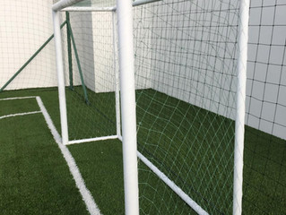 Instalación de Protector Deportivo en Cancha de Fútbol, Panamá