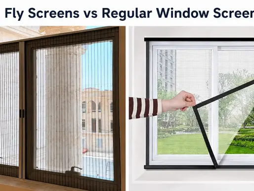 fly screens vs window screens
