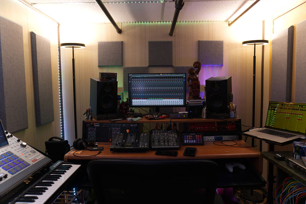 bumpythegreat's studio in Brooklyn