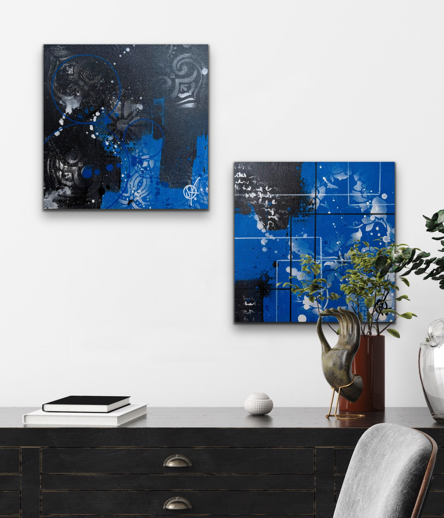 Black & Blue Study 2