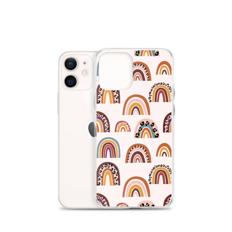 Thumbnail: Boho Animal Print Rainbows