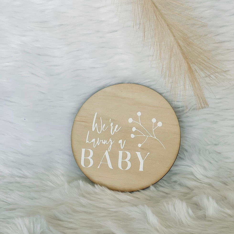 Thumbnail: Pregnancy Announcement Sign
