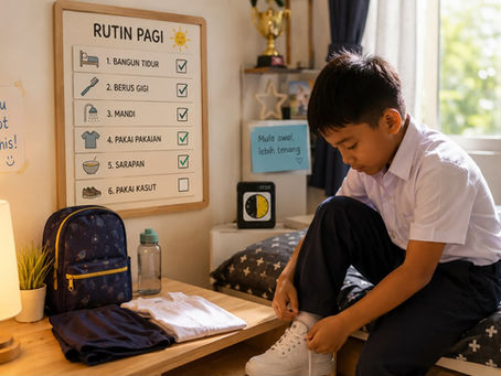 Rutin Pagi untuk Anak ADHD Supaya Tak Tergesa-Gesa