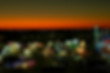 Drone Photo of Carnival at Dusk