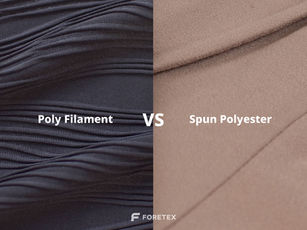 How to identify the differences between spun poly and poly filament