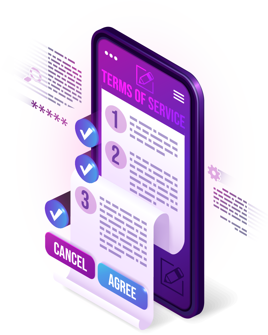 Mentions légales obligatoires, cookies, CGV ...